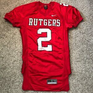 Nike Rutgers Game Used Football Jersey